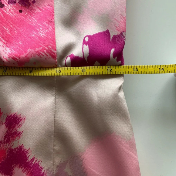 NWT H&M Fashion Star Structured Floral Print Dress w/ Cap Sleeves Size 4 - Picture 5 of 14